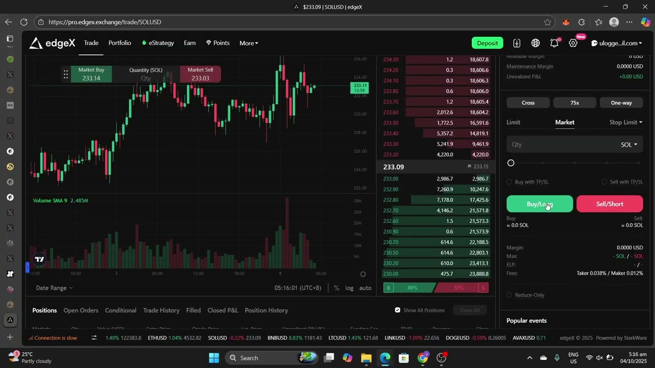 EdgeX Perp DEX Airdrop - Just Earned My First Airdrop Points