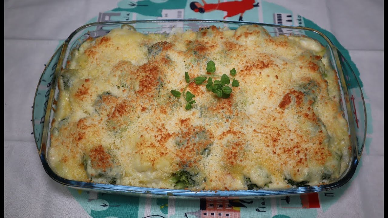 Vegetales Gratinados en Salsa Bechamel | Receta fácil, BARATA y DELICIOSA!! | Apto para vegetarianos