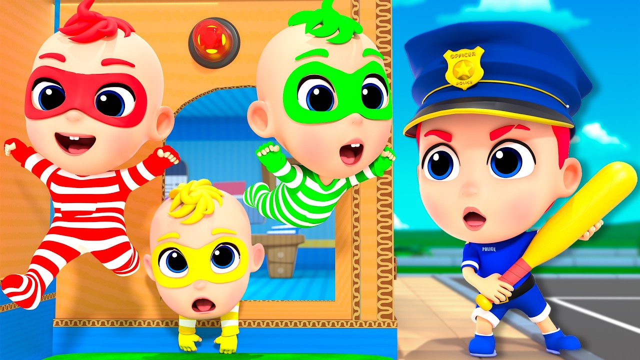 Escape From Cardboard Prison + MORE Tinytots Nursery Rhymes & Kids Songs