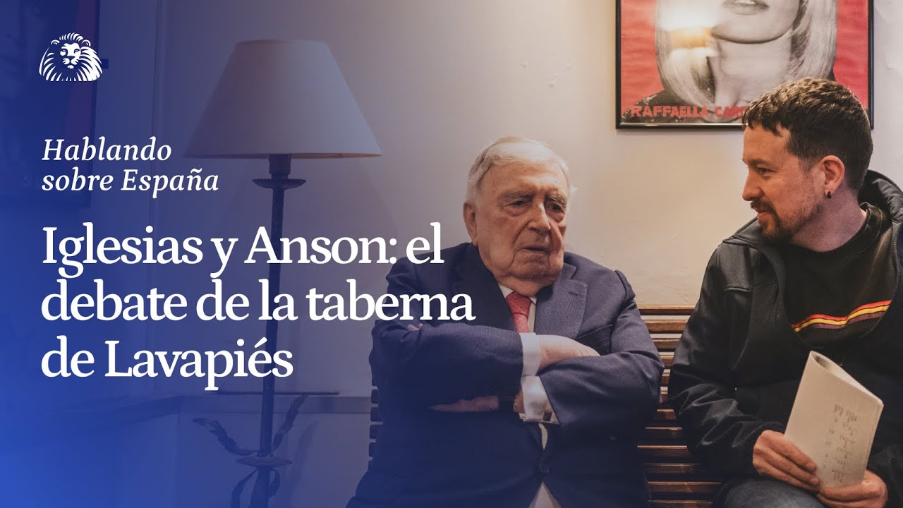 Iglesias-Anson, el debate de la taberna de Lavapiés