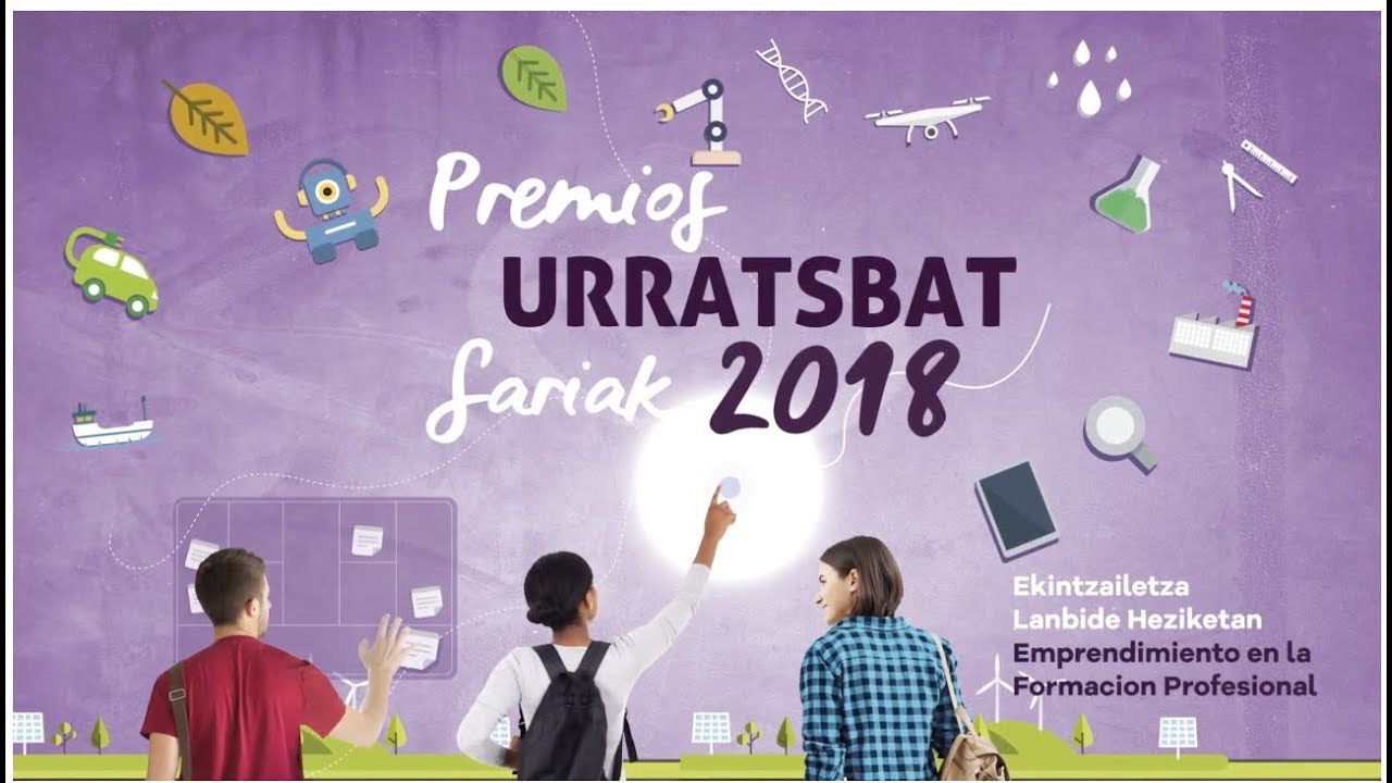 Premiados 2018 Urratsbat Saridunak