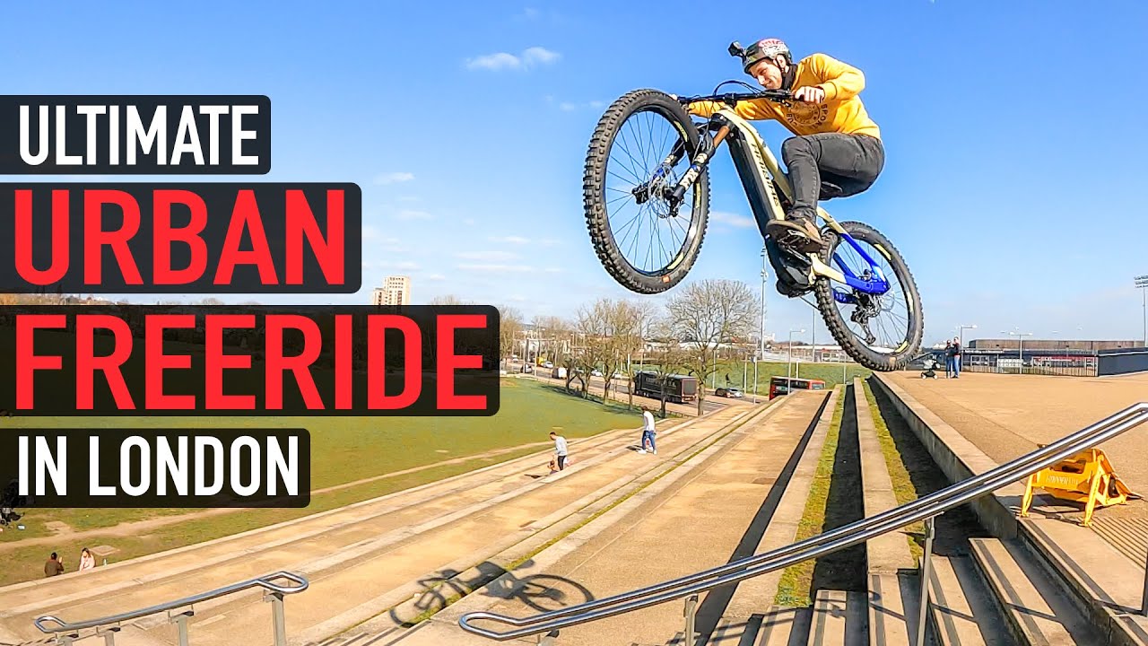 ULTIMATE URBAN FREE RIDE MTB IN LONDON!!
