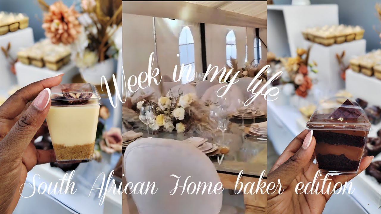 Dessert Station Setup | Realistic Week In My Life As A Home Baker