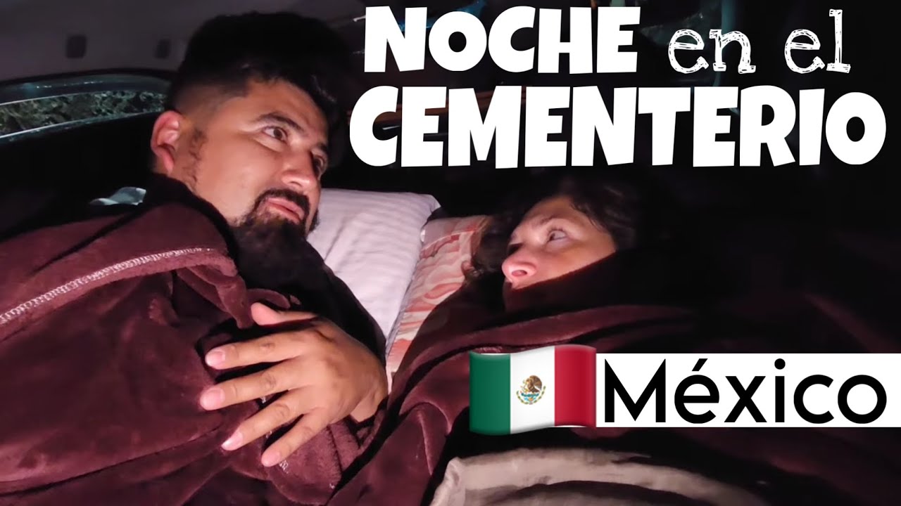 😱SORPRENDENTE PUEBLO en México | dormimos en el auto en el panteón de Tepoztlán, Morelos 