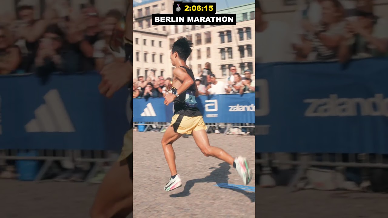 🥈 2:06:15  Second Place Berlin Marathon Akasaki Akira