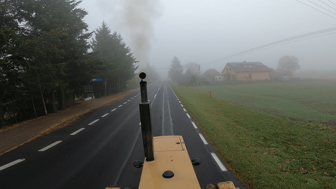 Ursus 1201 Dostaje miodu ! Ostatni transport w tym sezonie ! Kamera na dachu piękny dźwięk silnika !