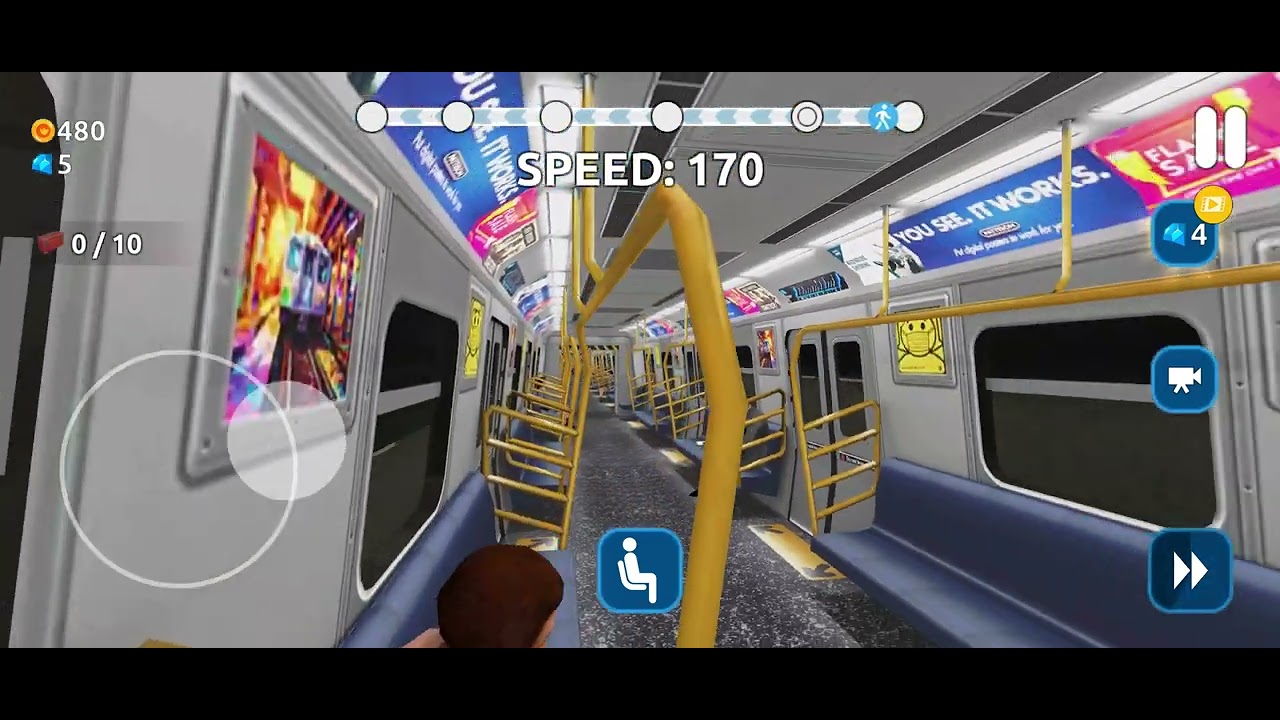 Going from 207 Street to 125th Street  FEAT line A and line 1