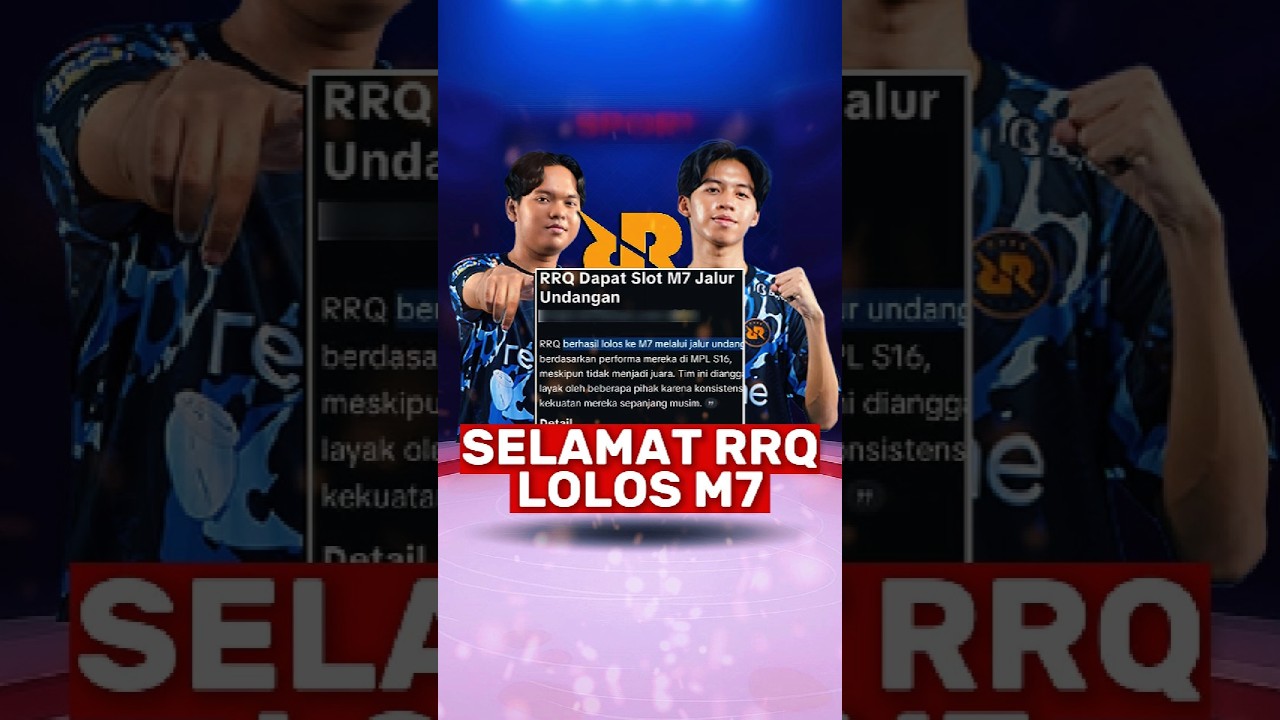 Will RRQ qualify for M7 via the Invitational Route? #rrqhoshi #teamrrq #rrqkingdom