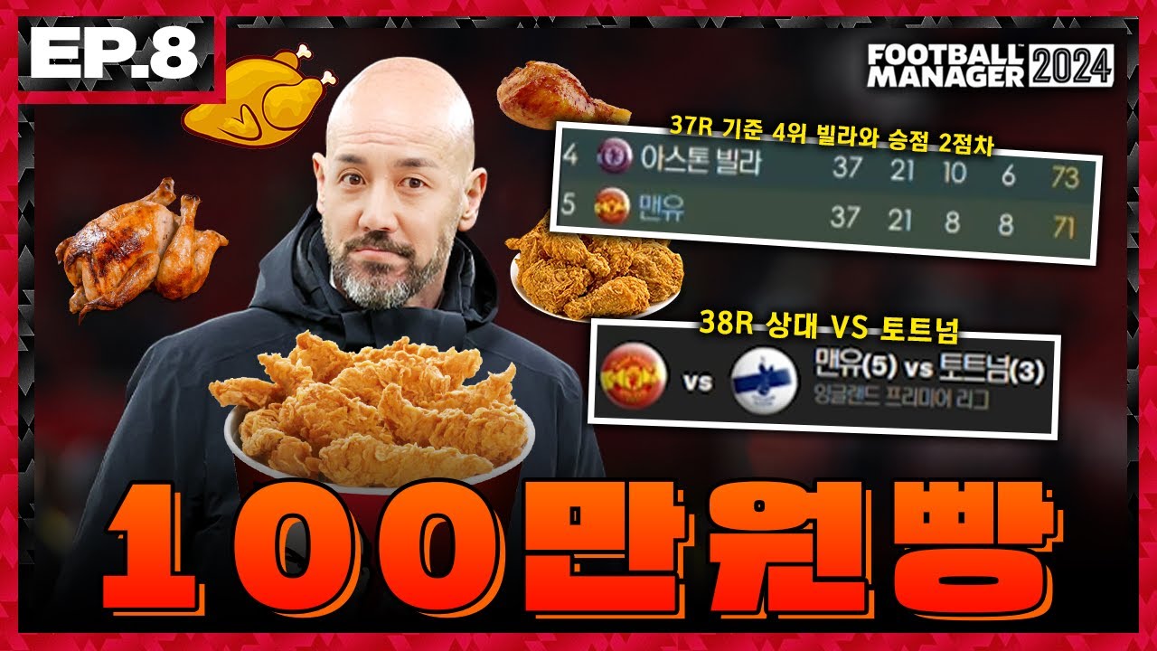 [FM]챔스 진출 100만원빵.. 추뎅이들아! 나에게 힘을 줘!ㅣ추멘유ㅣEP.8