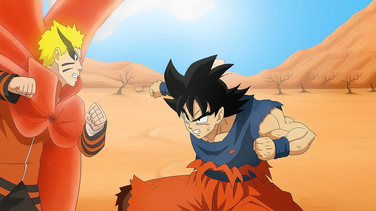 GOKU VS NARUTO E SASUKE + VERSO Part 2 I Fan Animation