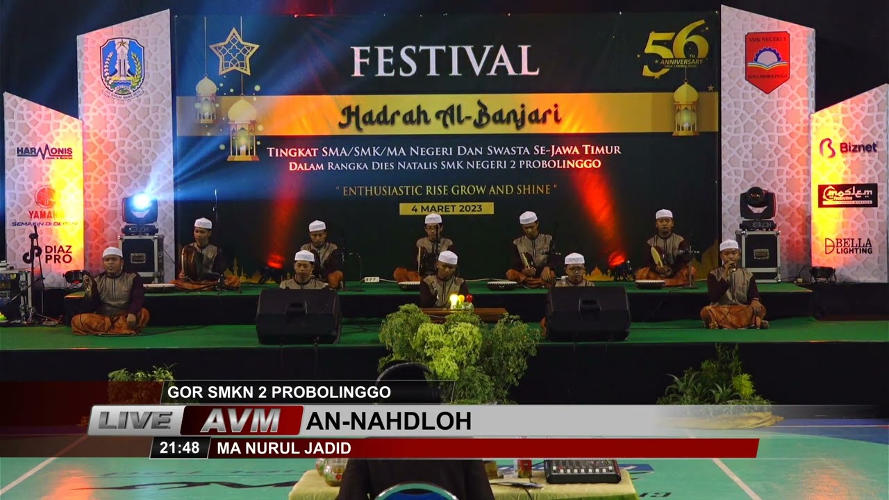 JUARA 2 MA NURUL JADID [ AN - NAHDLOH ] | FESTIVAL AL BANJARI 2023