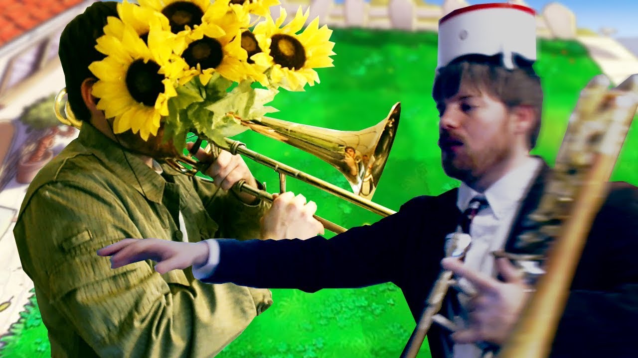 Grasswalk (Plants vs. Zombies) - Trombone Arrangement by SirEnobMort