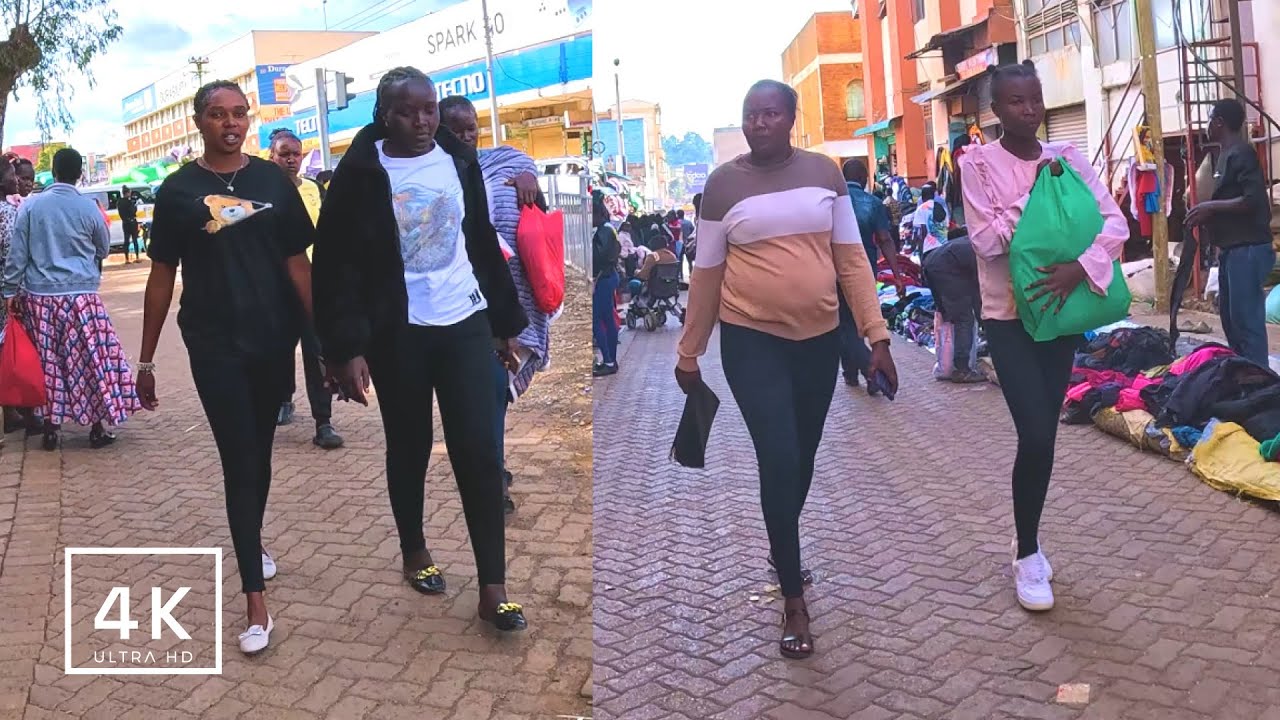 Walking Around Eldoret City, Kenya | 4K Walk