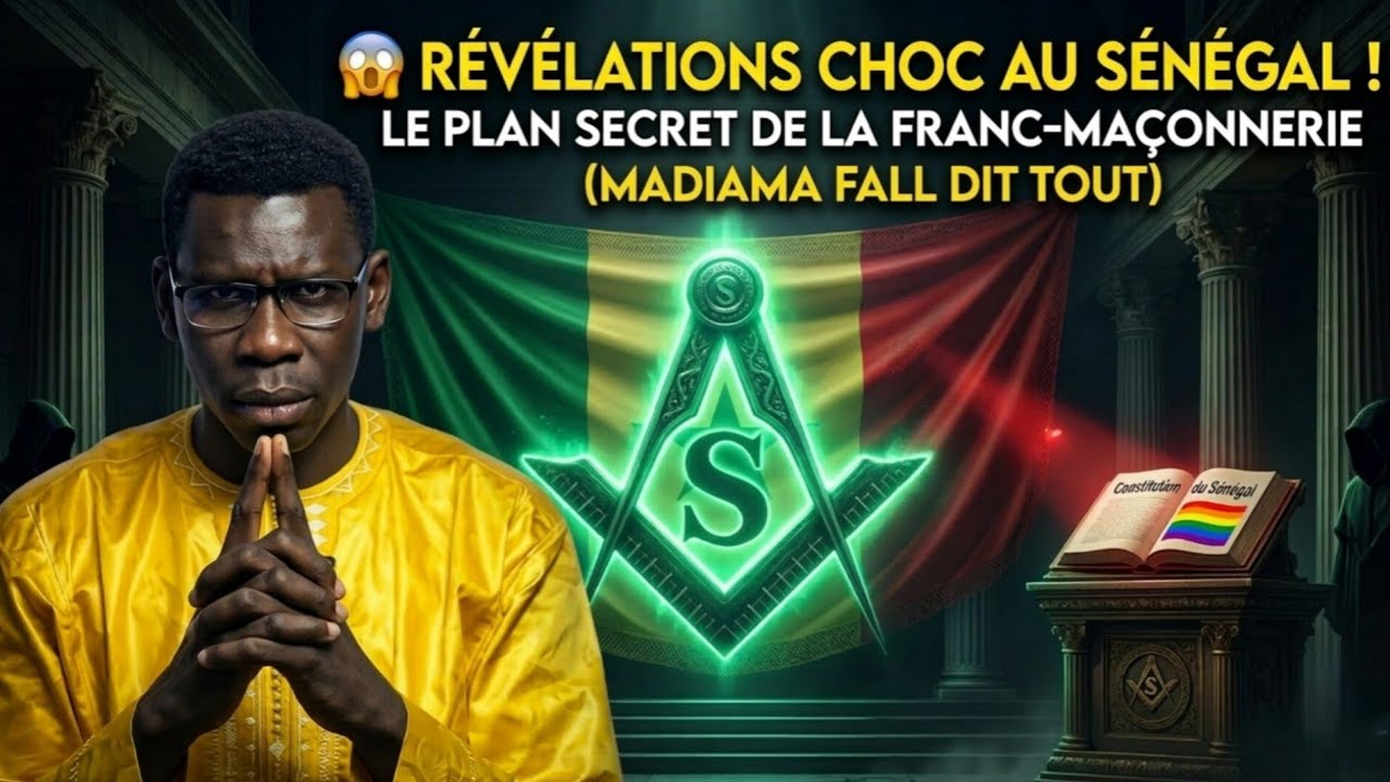 😱Les secrets CACHÉS de la Franc-Maçonnerie au Sénégal | Madiama Fall révèle tout !