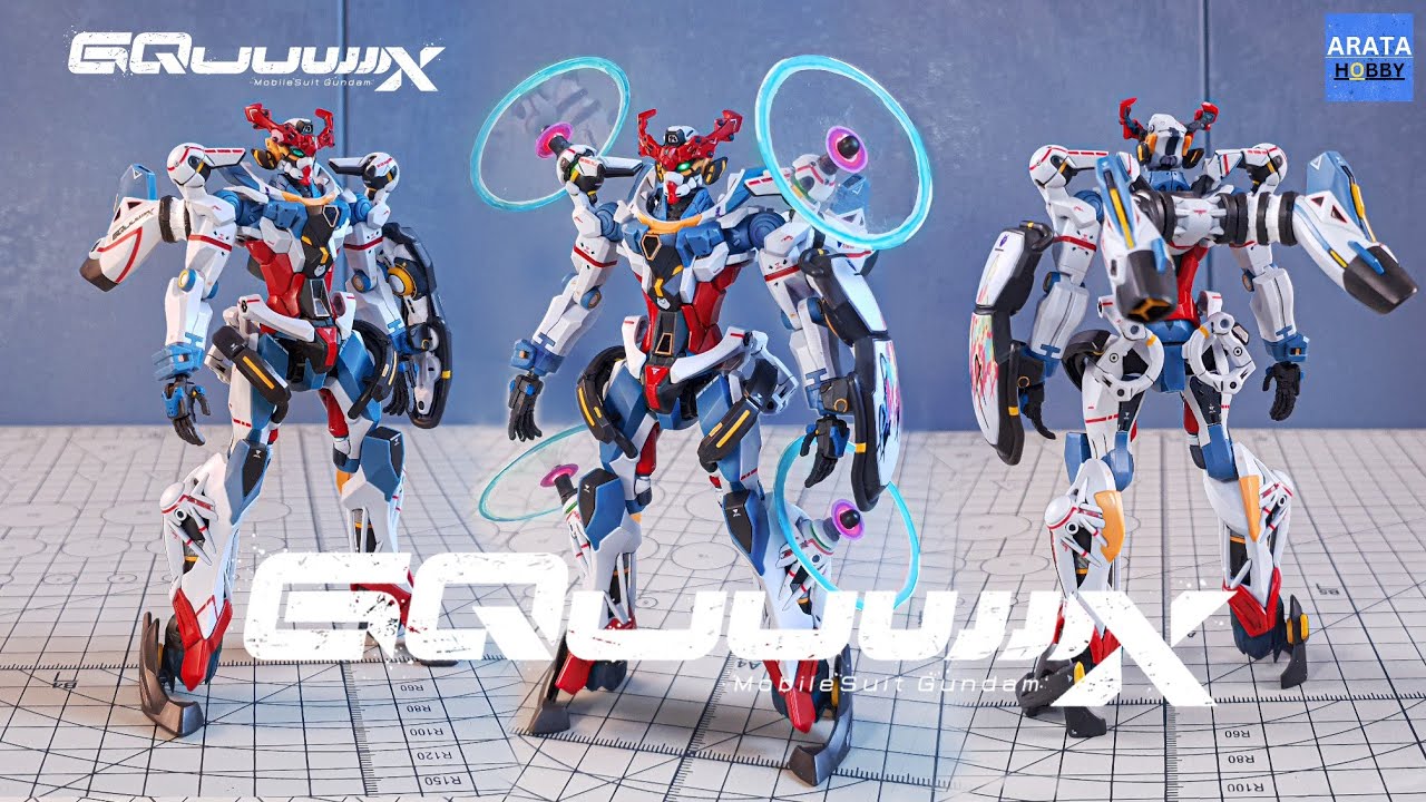 Custom HG GQuuuuuuX 1/144 | Painting | Panel lining | Water decal | Model Kit