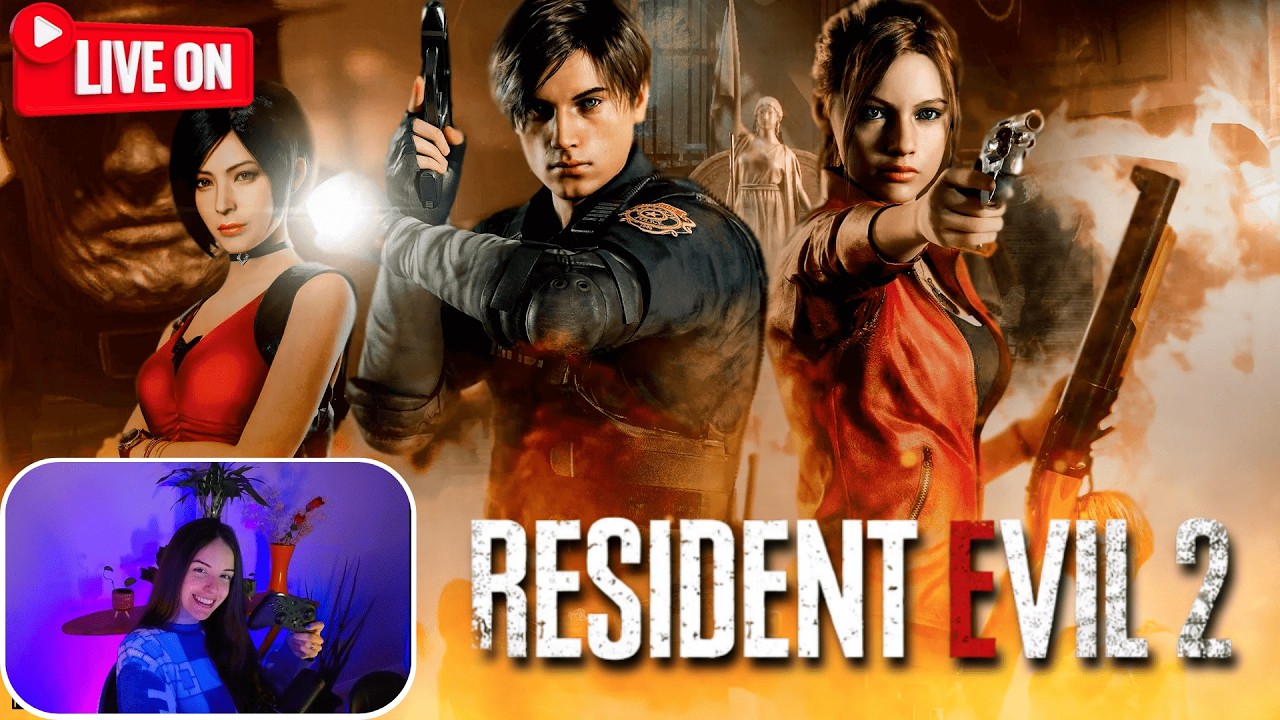 Maratona Resident Evil - Jogando RE2 pela primeira vez pt.2