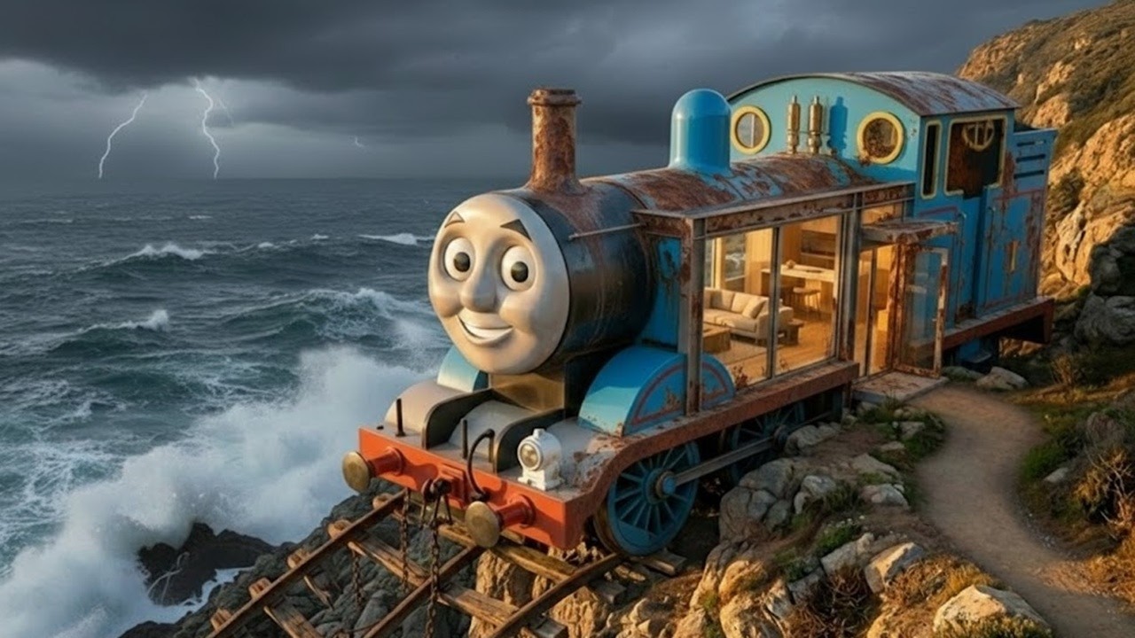 Forgotten at the Bottom of the Sea for 100 Years | ASMR Thomas Locomotive Sound Recreation