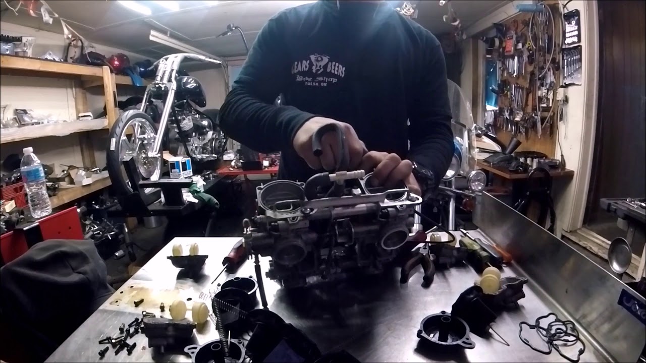 Honda Magna Carb Rebuild