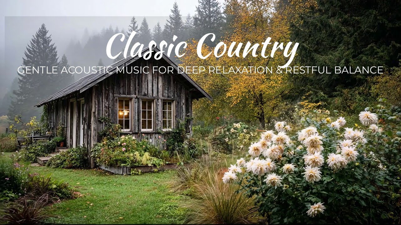Classic Country | Gentle Acoustic Music for Deep Relaxation & Restful Balance