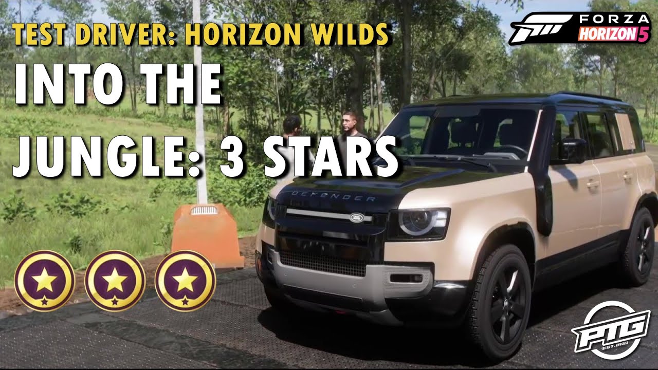 FH5 Test Driver: Wilds - Into the Jungle, 3 stars