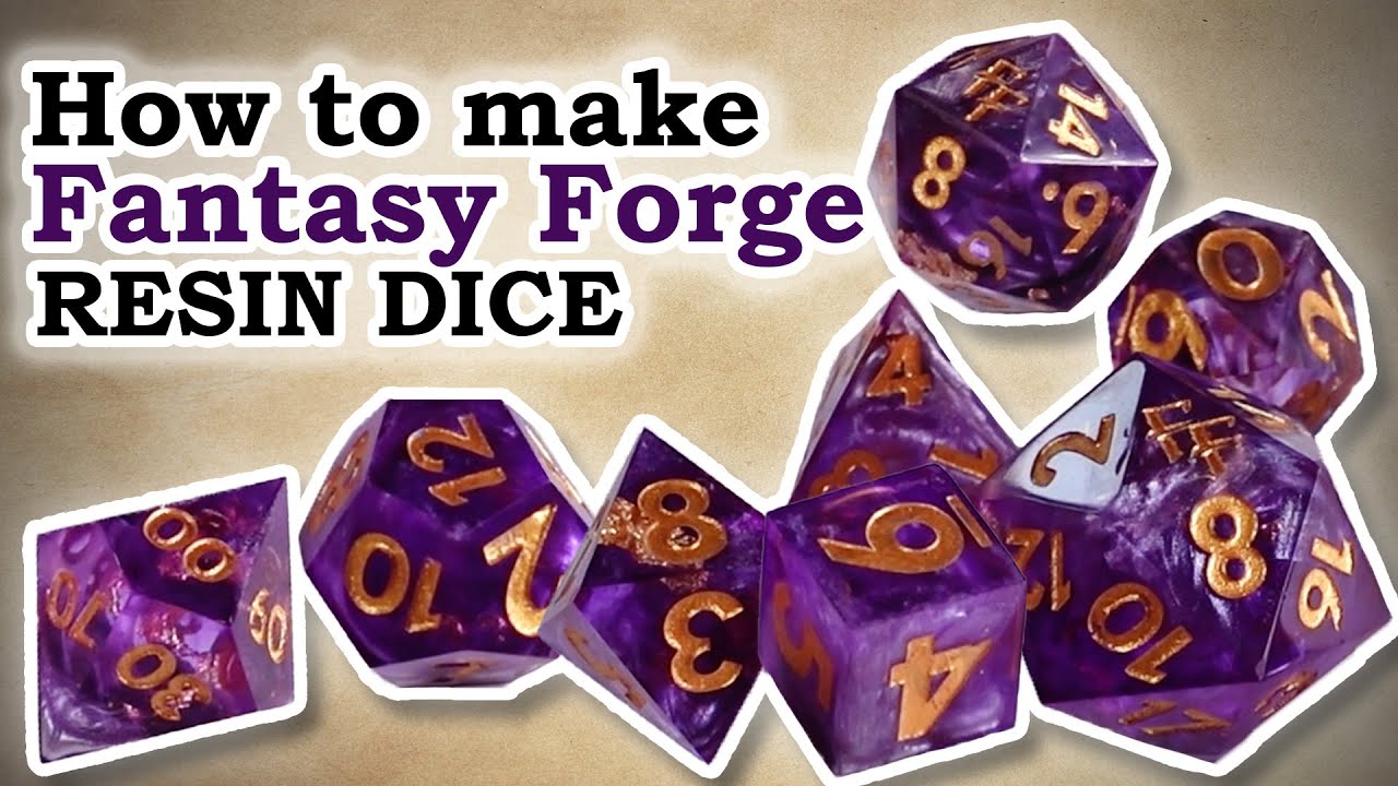 How to Make Resin Dice! (GIVEAWAY?)