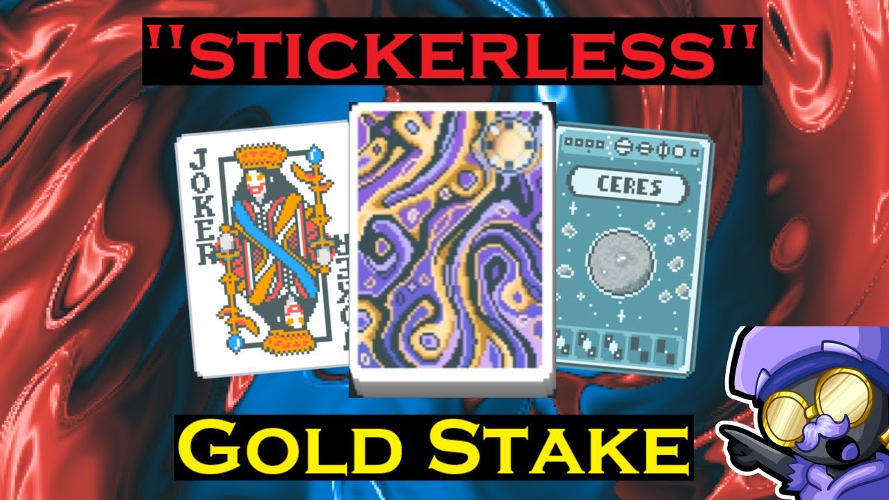 I don't usually pivot this way (Gold Stake, Magic Deck)