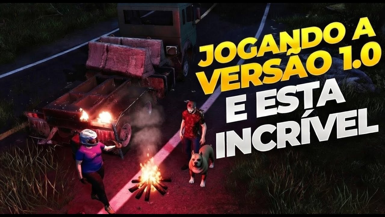 🚨HUMANITZ 1.0 ACABOU DE SAIR! Construindo Base, Horda Noturna e Sobrevivência Real!🔥 Brasil Survival