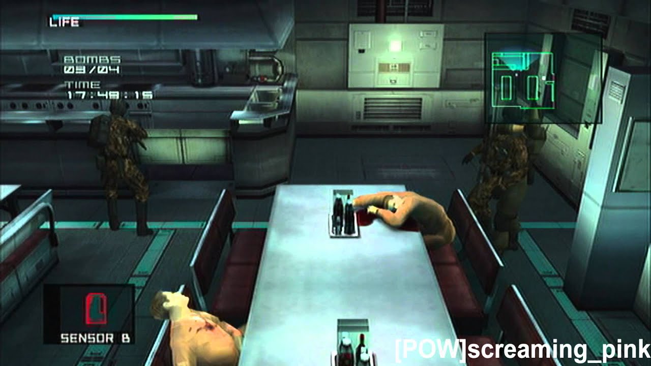 Pliskin Bomb Disposal Mode levels 1-5 MGS 2 HD VR Missions Part 42