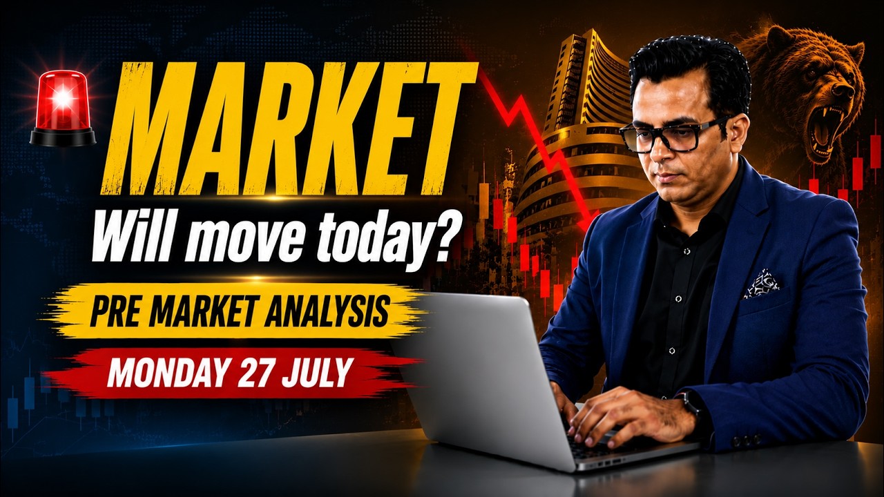 Will the Market move Today? Pre Market Report | Sensex Analysis & Nifty Monday Prediction