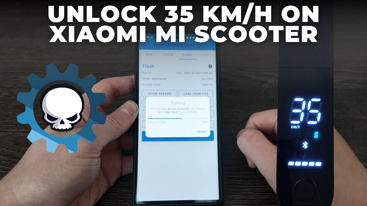 Increase speed on Xiaomi Mi Scooter Pro 2 / M365 Pro / Essential / 1S / 3 (Unlock the speed)