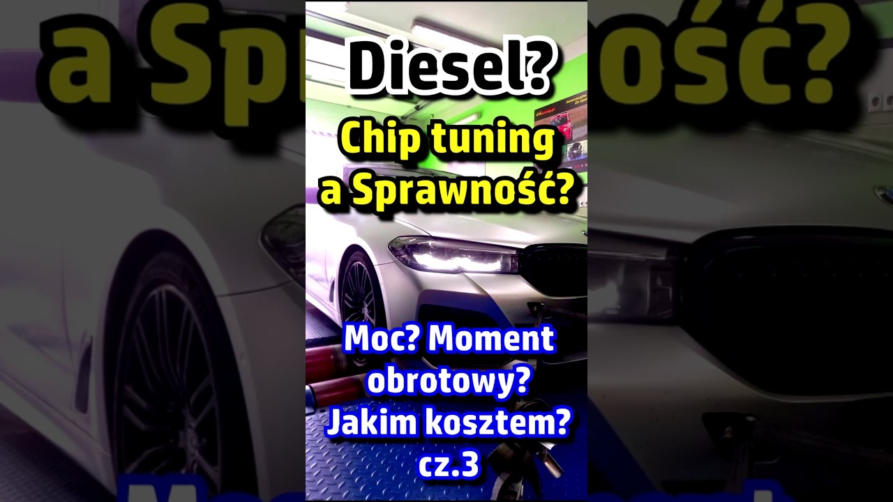 Diesel a Zwiększenie mocy? Pomiar w trybie Dyno Mode? Chip tuning a Sprawność? Duże straty? Cz.3