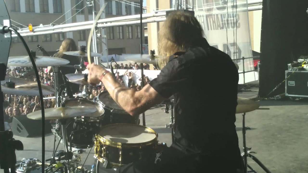 Pearl Artist Kai Hahto/Wintersun Drum Cam Tuska 2011 - Winter Madness