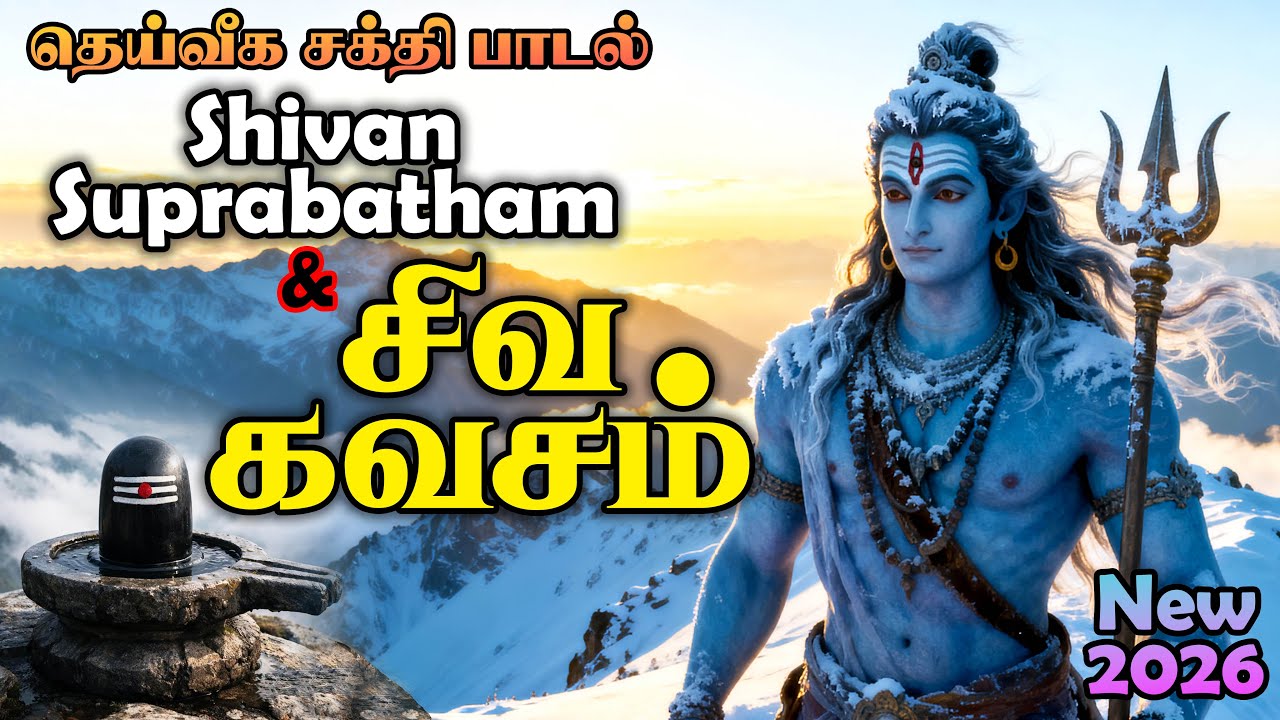 Powerful Shivan Suprabatham And Siva Kavasam | Lord Sivan Tamil Devotional Songs