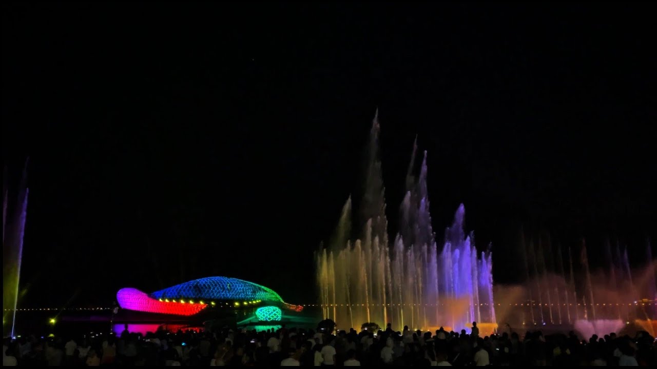 World-Class Fountain Show in Suzhou—Comparable to Disney & Longwood Gardens. Part 3. 