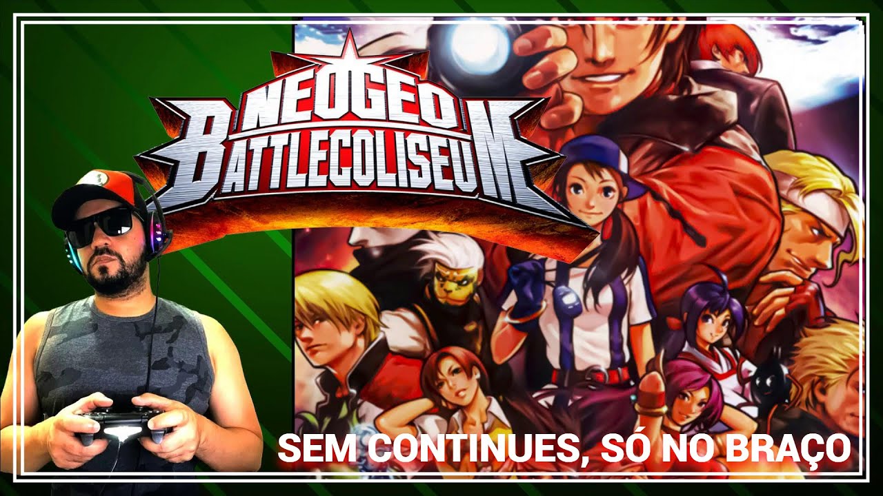 Aqui o Bicho Pega, SEM Continues | Neo Geo Battle Coliseum | Gameplay Arcade, Parte 2