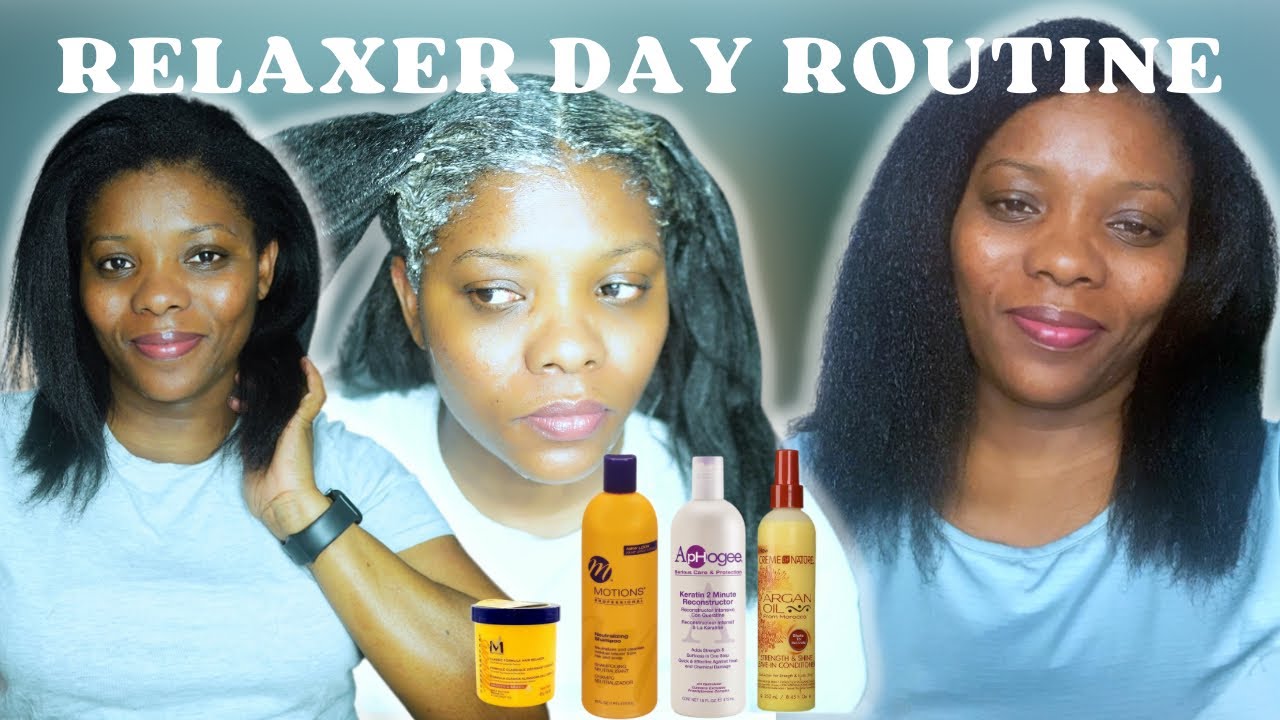 My Relaxer Day Routine From Start To Finish At 11 Weeks Post Relaxer