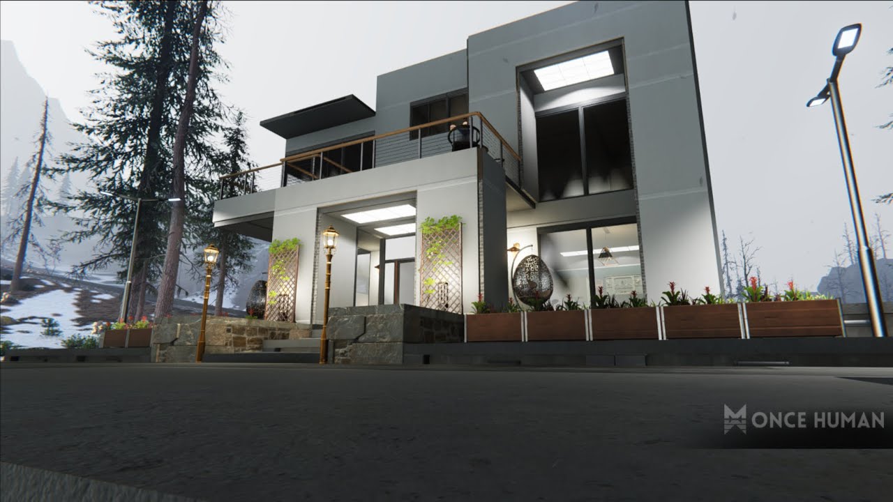 Modern house Once Human