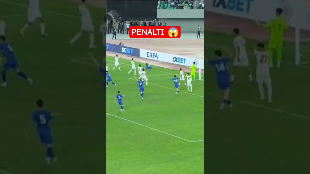 🏆 CAFA Nations Cup | Final🇺🇿 O'zbekiston 0:0 Eron 🇮🇷 🚨 Oston bizning foydamizga penalti ishladi