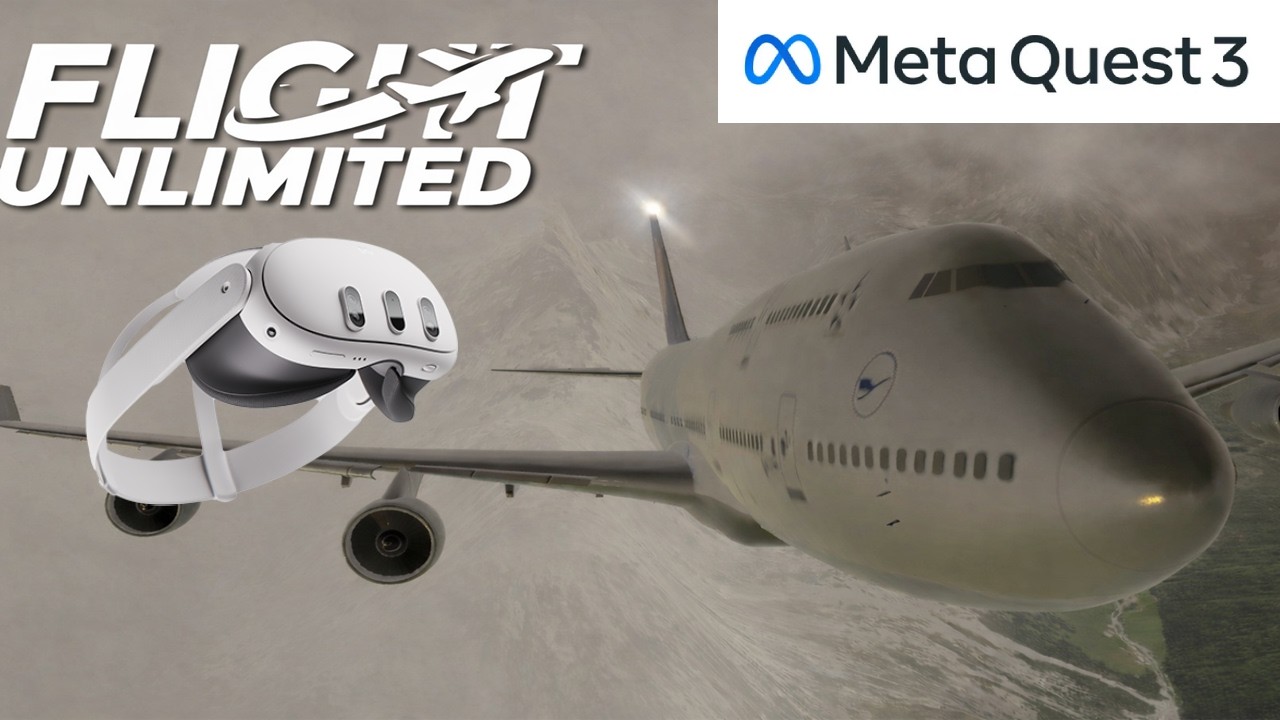 Meta Quest 3 – Flight Unlimited VR Gameplay | Realistic Flight Simulator Experience
