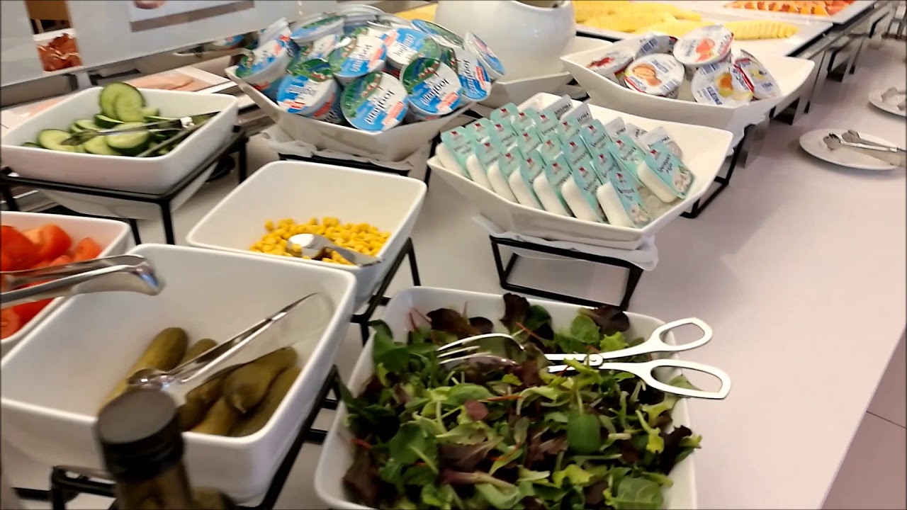 Breakfast Buffet at Eurostar Book Hotel Munich Germany