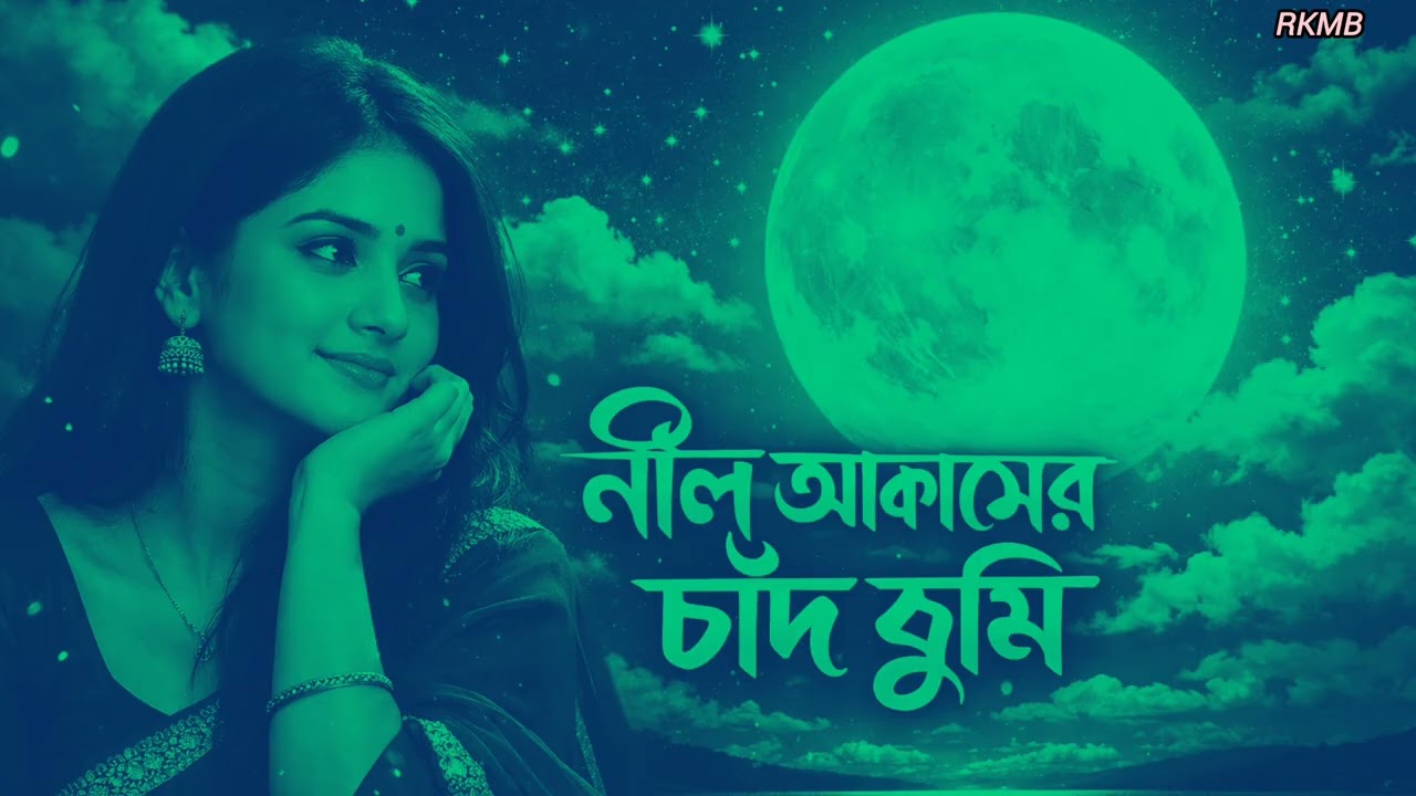 নীল আকাশের চাঁদ তুমি//Nill Akasher chad tumi 