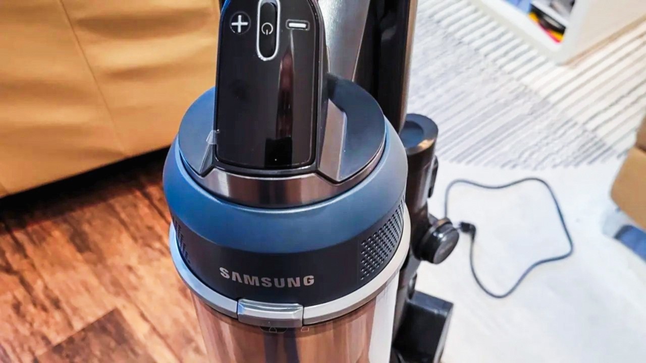 Montage wie UNBOXING und Saugtest von  SAMSUNG Jet 95 CompleteClean Akkustaubsauger mit Test