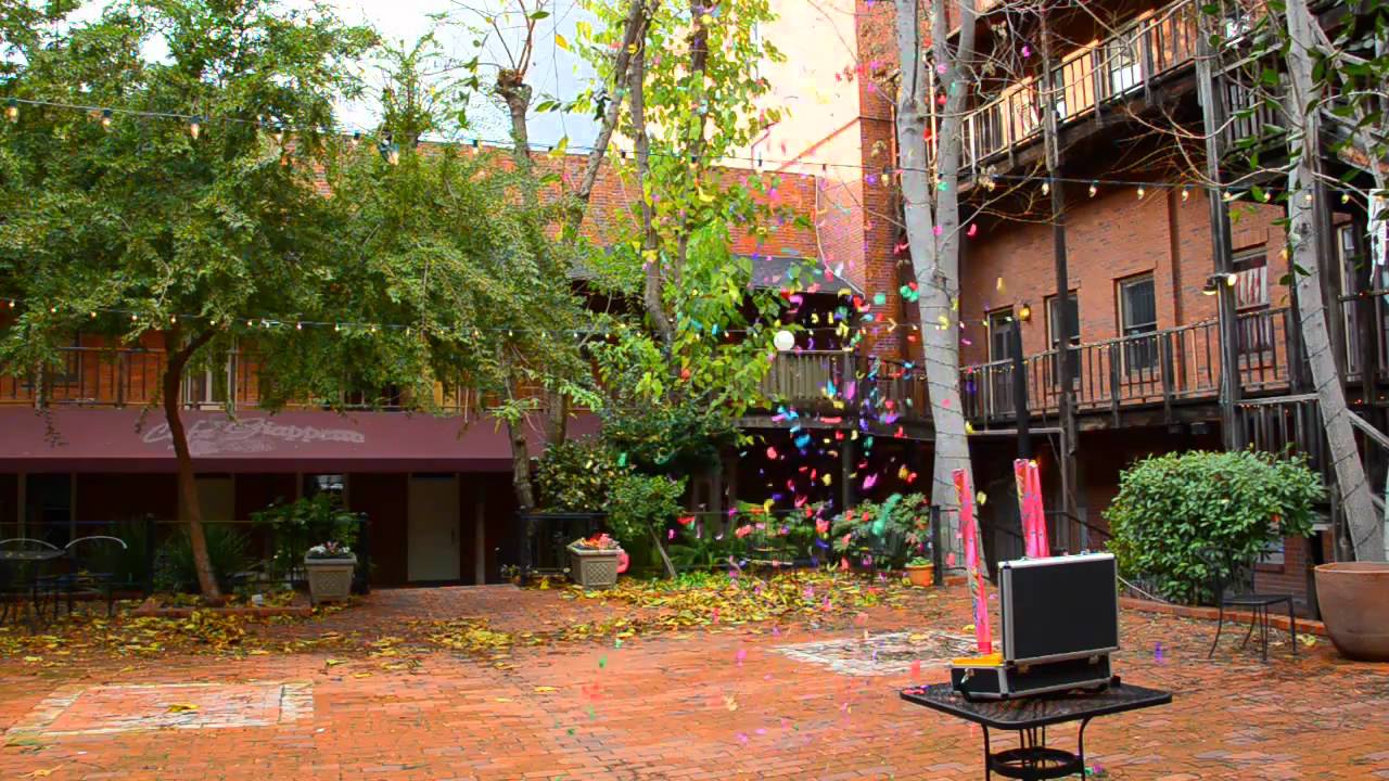 Confetti Cannon Demonstration