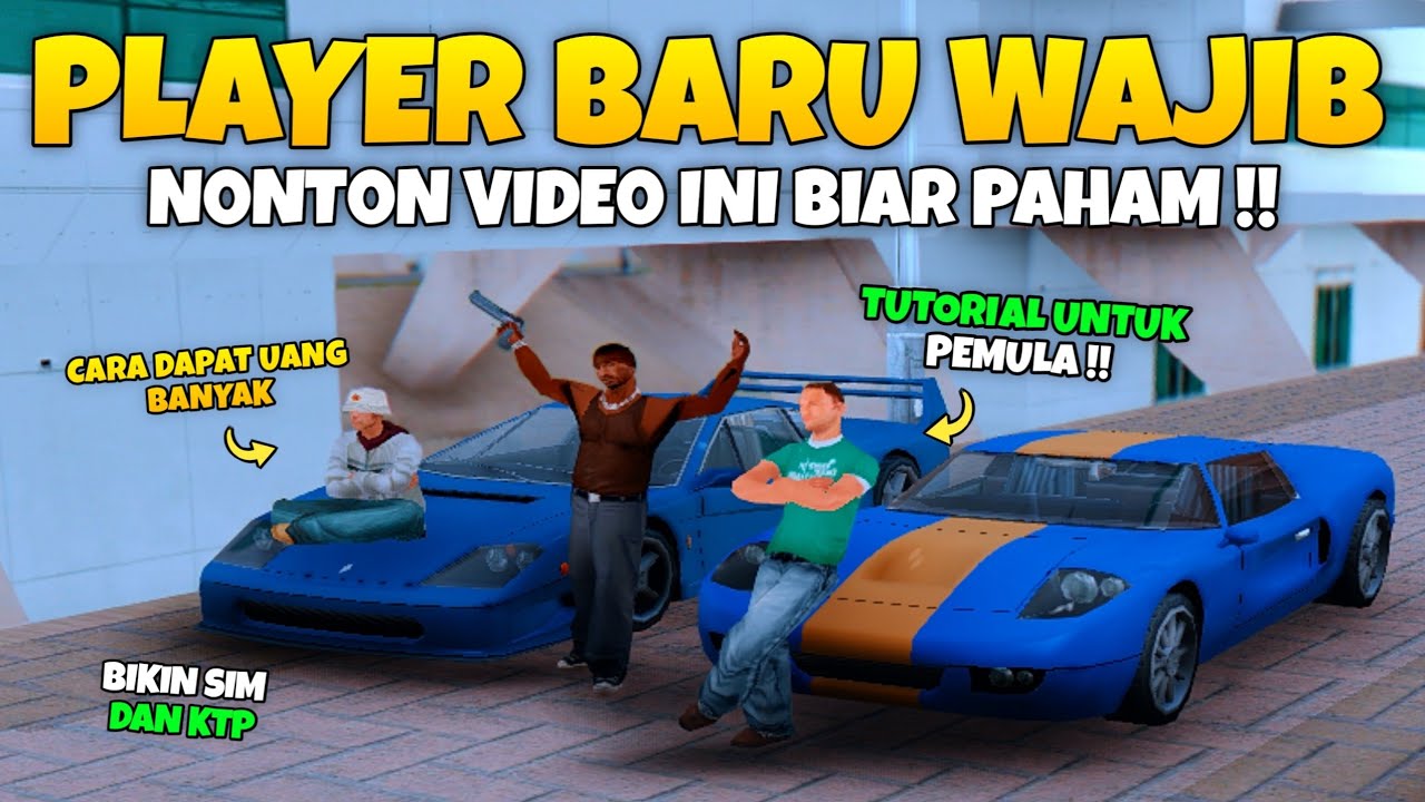 CARA JOIN DAN MAIN GTA SAMP UNTUK PEMULA DI SERVER NUSA INDAH ROLEPLAY !! || GTA SAMP INDONESIA