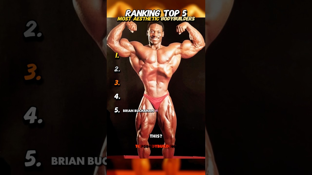 Ranking the Top 5 Most AESTHETIC Bodybuilders 🤩✨| #bodybuilding #mrolympia #gym