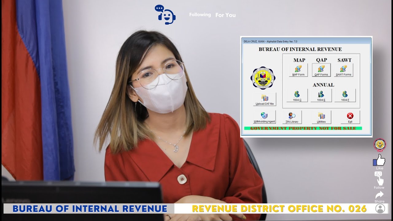 HiTAXMates#47: Creating Quarterly Alphalist of Payees using the BIR's Alphalist Data Entry