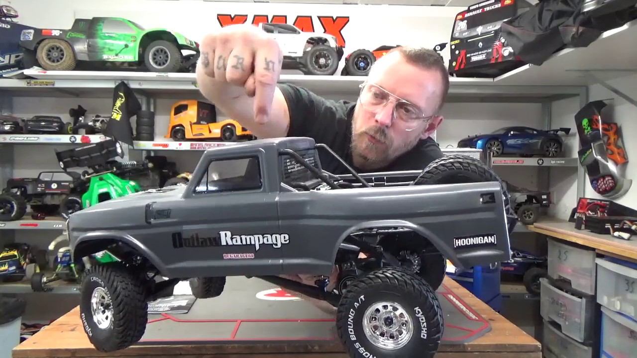 DER KYOSHO OUTLAW RAMPAGE IST BEREIT