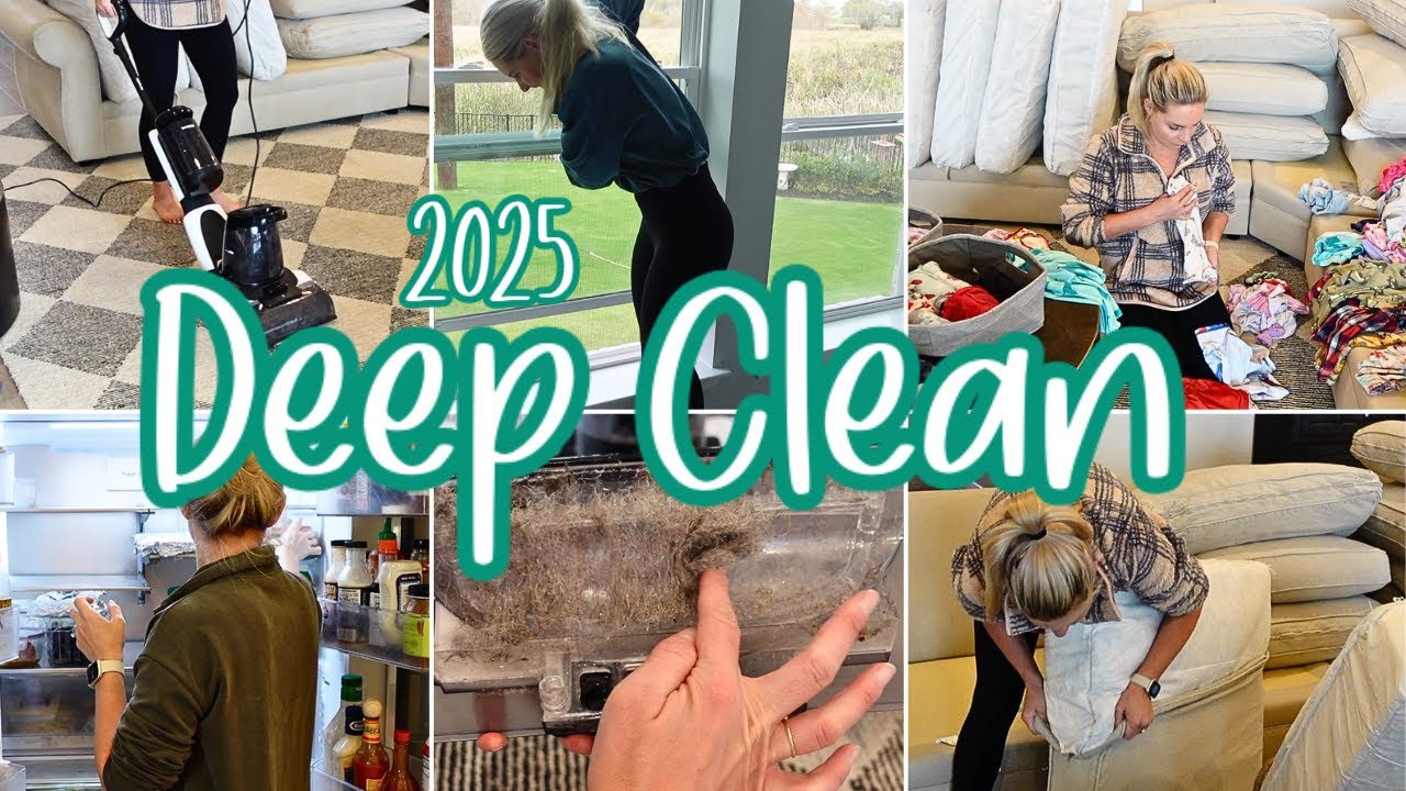 DEEP CLEANING MOTIVATION 2025 / WINTER DEEP CLEAN WITH ME / DEEP CLEAN 2025