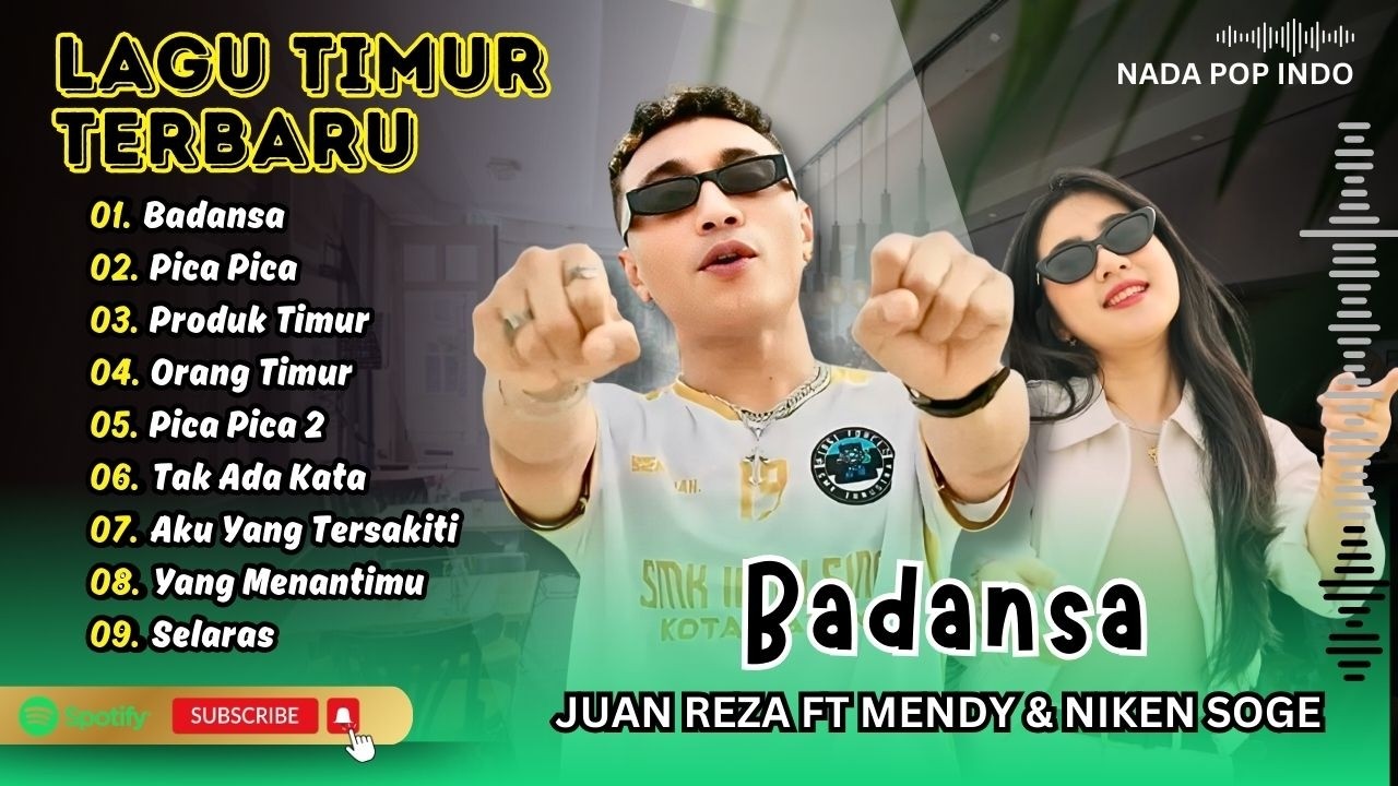 BADANSA - Juan Reza feat. Mendy & Niken Soge  | PICA PICA | ORANG TIMUR || LAGU POP TIMUR VIRAL 2026