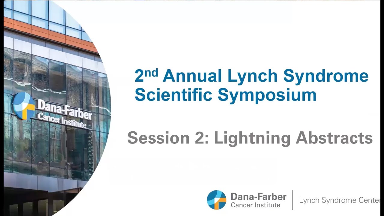Session 2: Lightning Abstracts
